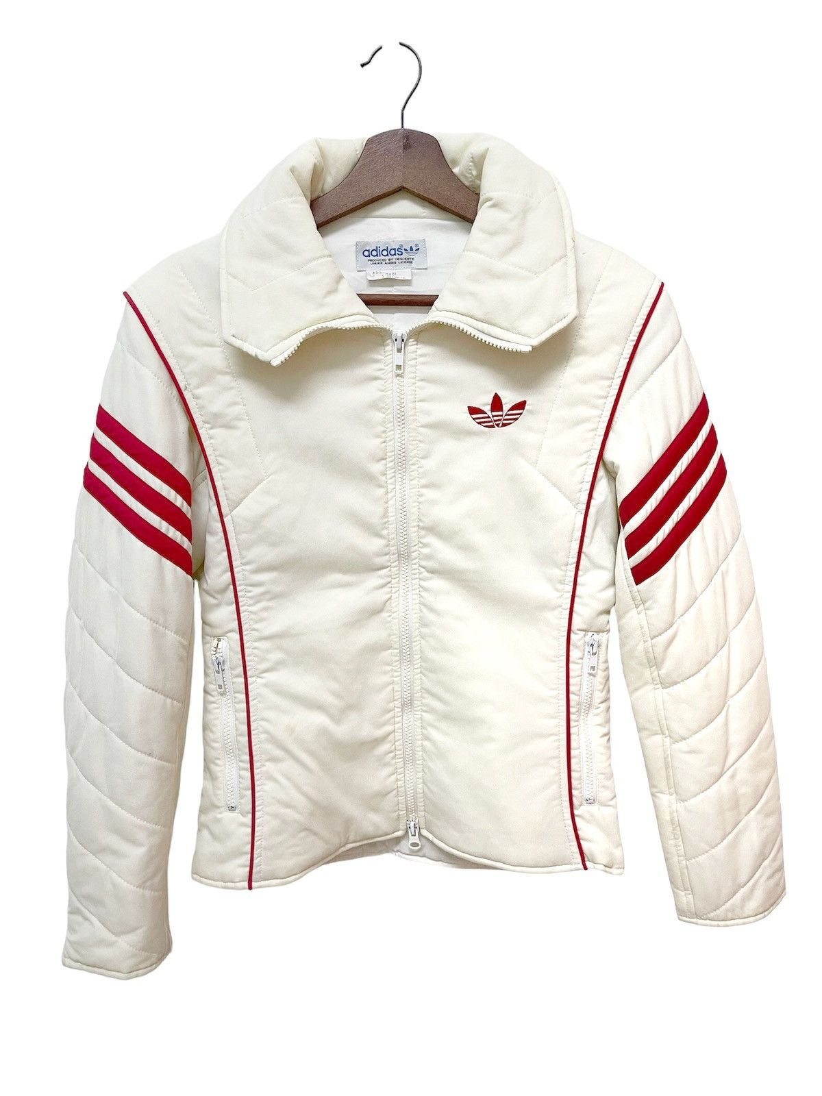 Adidas VINTAGE ADIDAS DOWN JACKET 3 STRIPES DESCENTE Size S / US 4 / IT 40 - 1 Thumbnail
