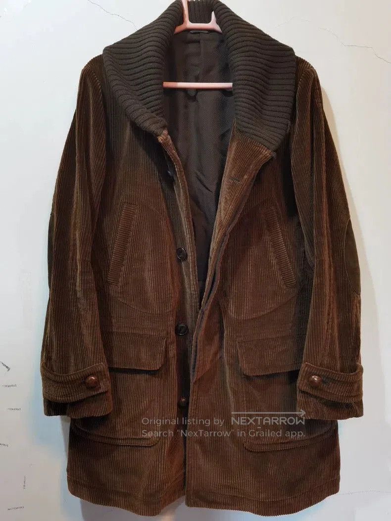 Number (N)ine NUMBER NINE Corduroy Long Coat. Size US L / EU 52-54 / 3 - 1 Thumbnail