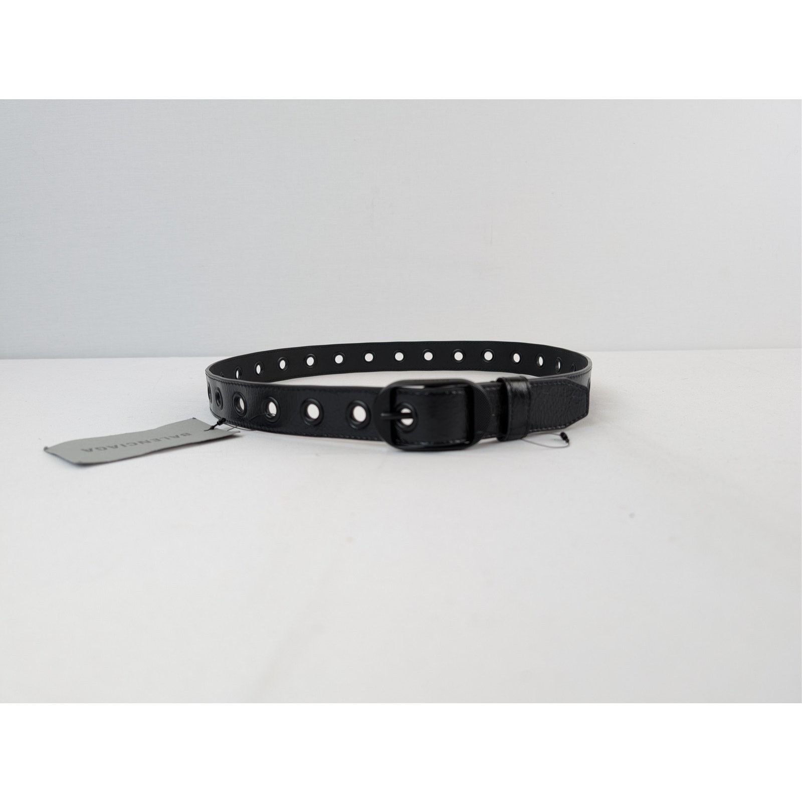 Balenciaga o1rshd1 Size: 90 / Le Cagole Belt 30 in Black Size 36 - 1 Thumbnail