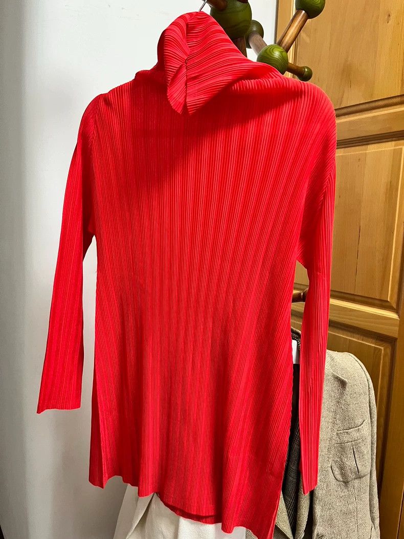 Issey Miyake issey miyake size:03 Red dress 2505-Nextarrow Size XXS / US 00 / IT 34 - 1 Thumbnail