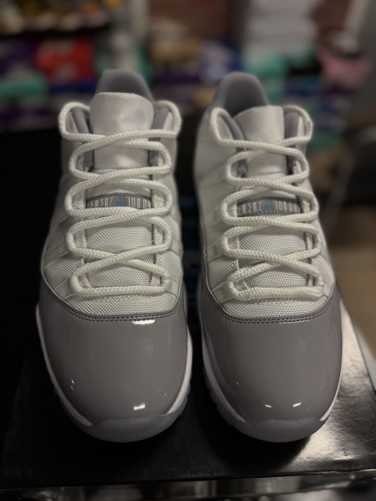 Jordan Brand × Nike Jordan 11 Low Grey Size 11 W Box Clean Condition (AV2187-140 Size US 11 / EU 44 - 7 Thumbnail