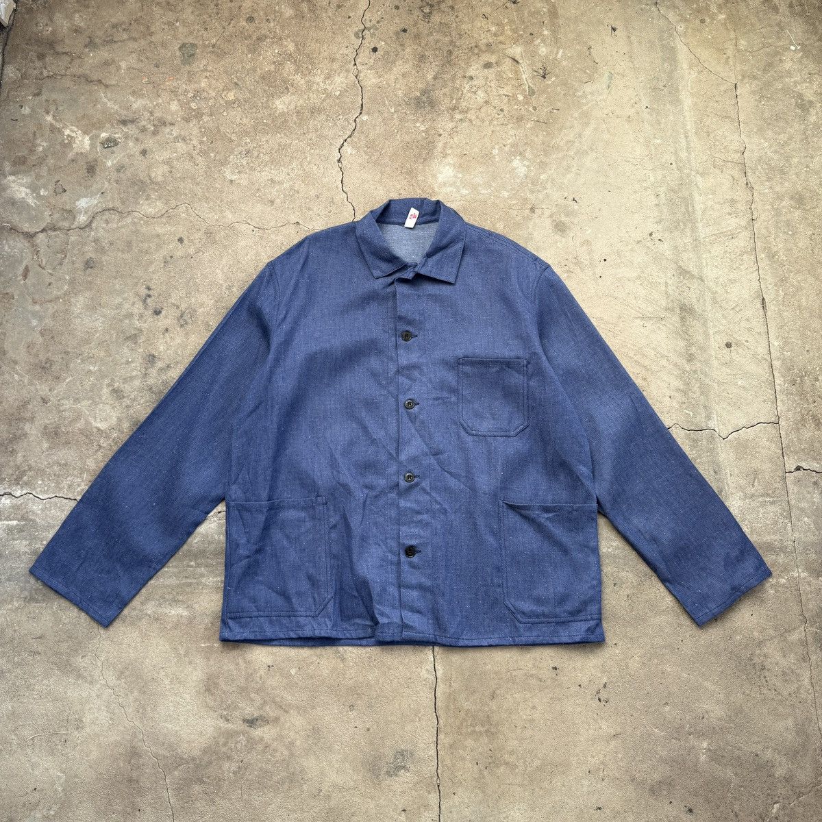1970s Vintage French Workwear Sanfor Jacket