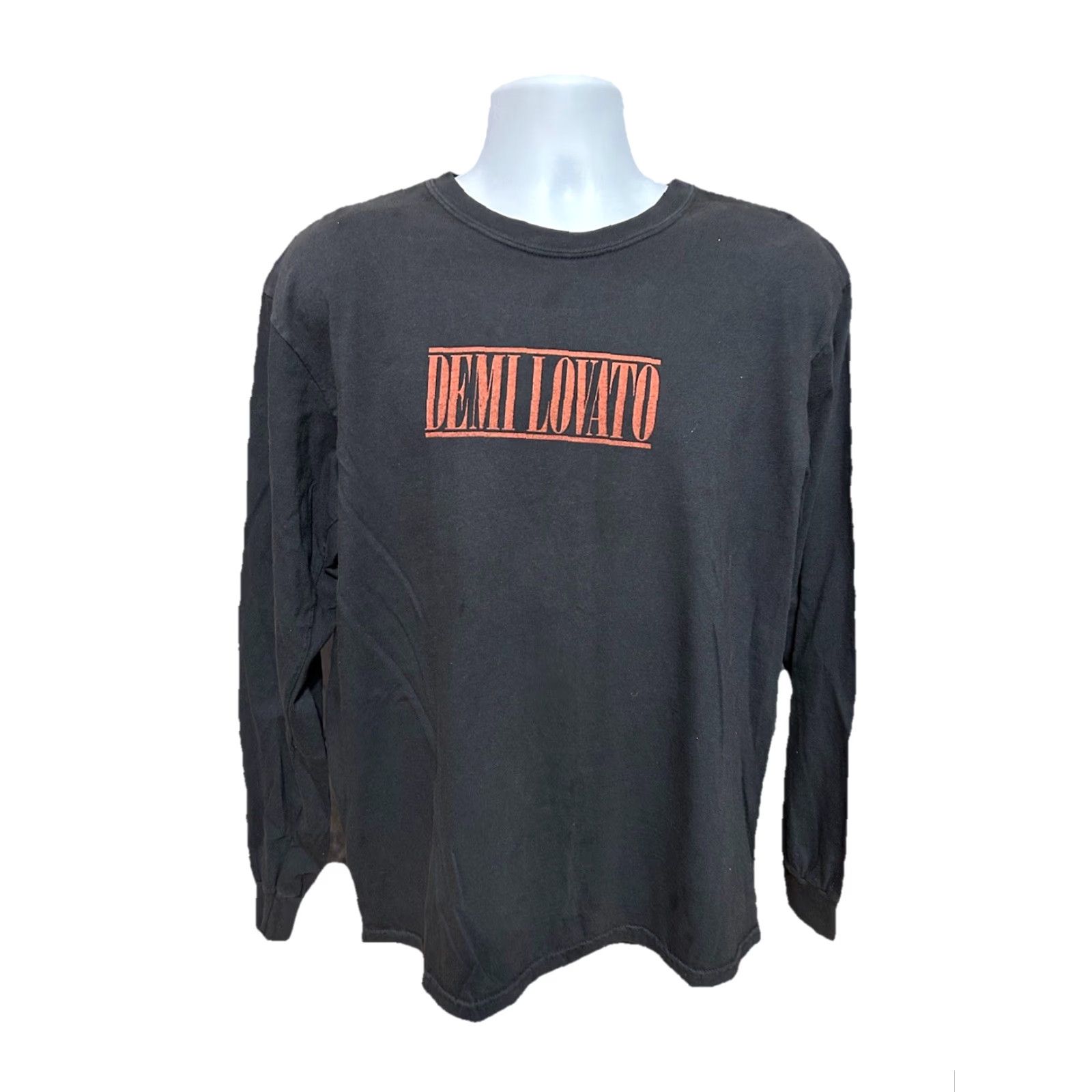 Doublet Demi Lovato Holy Fvck 2022 Tour Long Sleeve Shirt Black Adult Large Double Sided Crew Neck Unisex Top Tee? Size US L / EU 52-54 / 3 - 2 Thumbnail