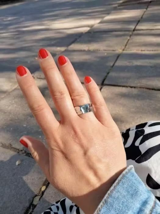 Jewelry × Vintage Uneven Adjustable Ring Size ONE SIZE - 2 Thumbnail