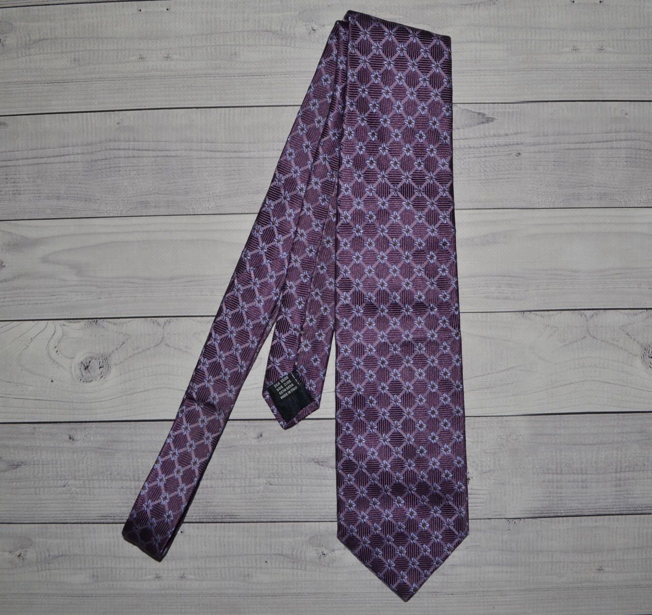 Corneliani Corneliani Lilac Silk Tie Size ONE SIZE - 2 Thumbnail