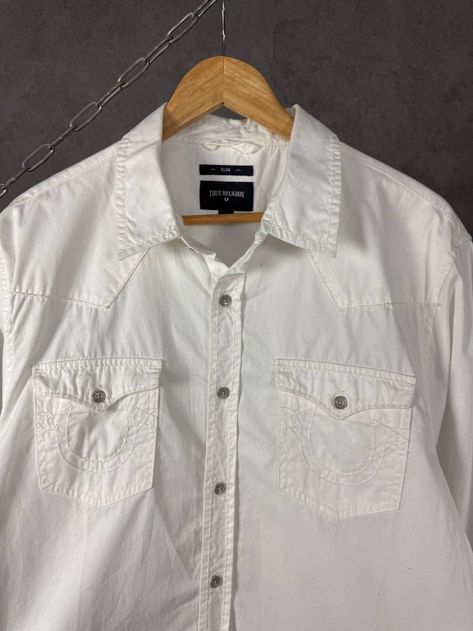 True Religion True Religion designer double pocket shirt Size US L / EU 52-54 / 3 - 2 Thumbnail