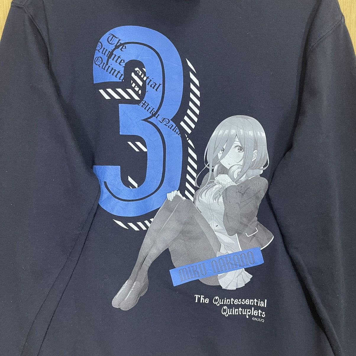 Anime × Japanese Brand × Vintage TV Anime The Quintessential Quintuplets Nakano Miku Hoodie Size US M / EU 48-50 / 2 - 4 Thumbnail