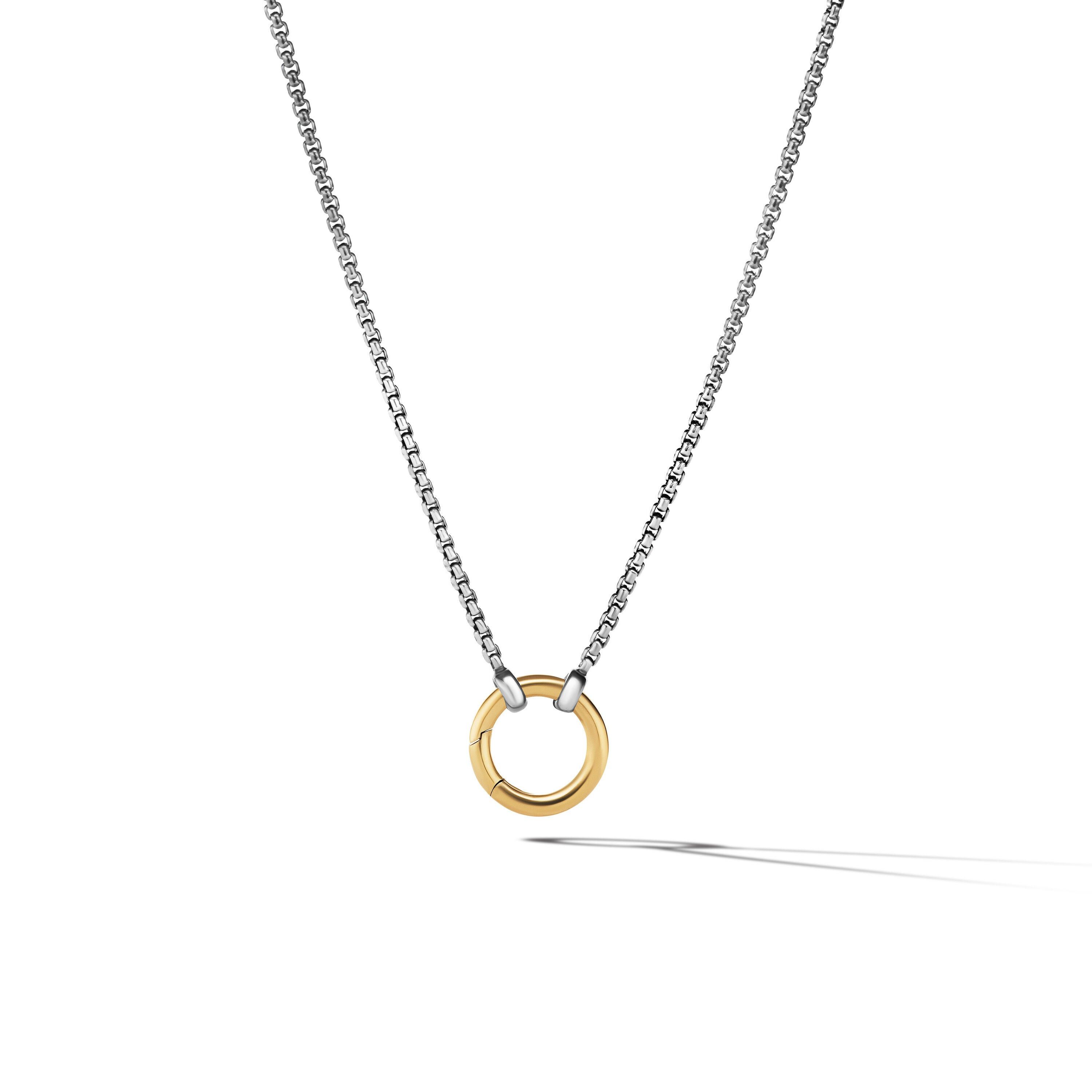 David Yurman o1w1db10526 N17135 Size:10/Necklace in Silver/Golden Size ONE SIZE - 1 Thumbnail