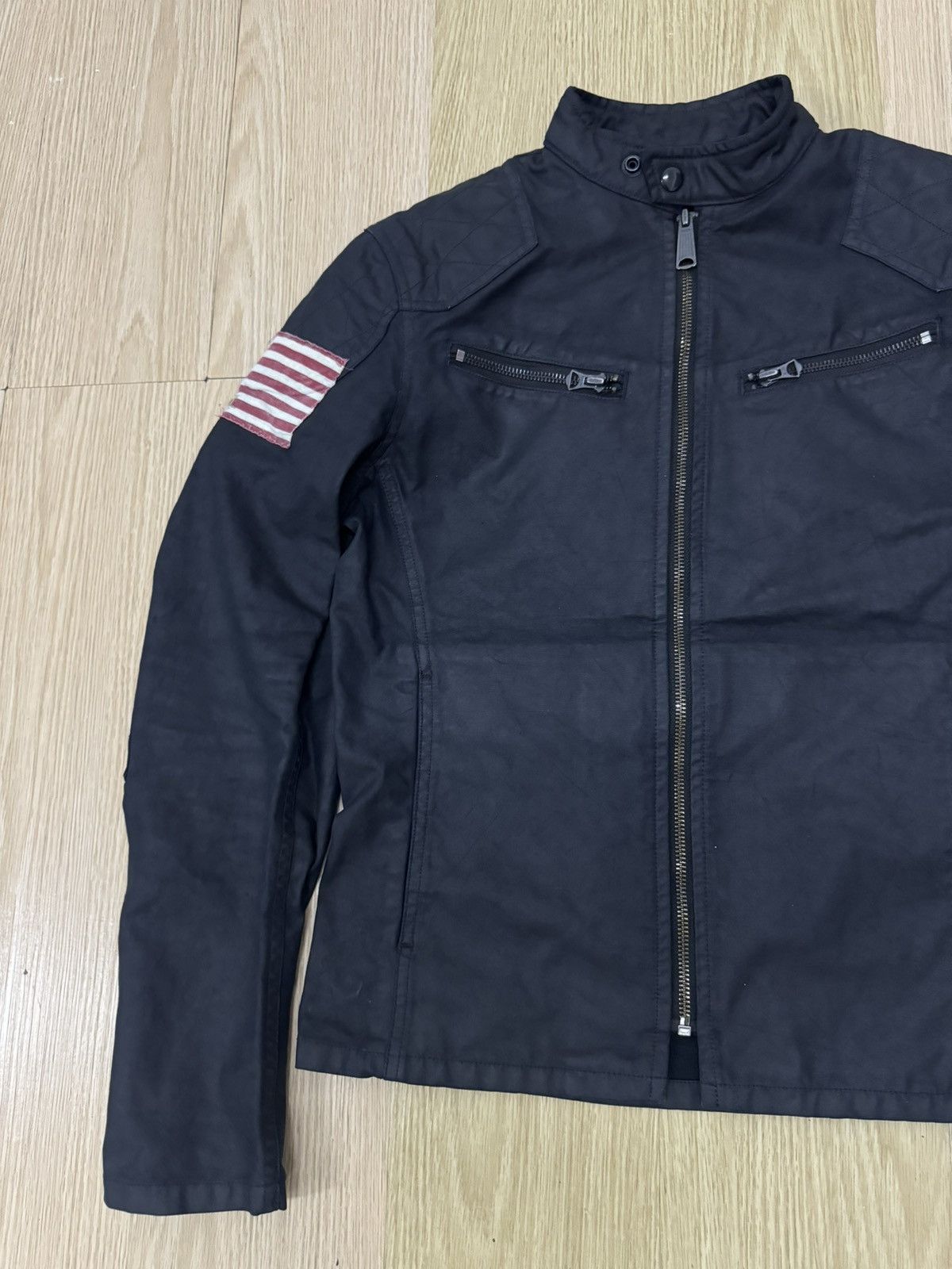Denim & Supply Ralph Lauren Denime And Supply Ralph Lauren USA Flag 67 wax jacket Size US XS / EU 42 / 0 - 4 Thumbnail