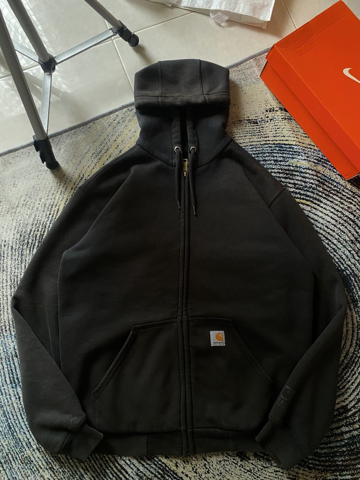 Carhartt × Vintage Carhartt Rain Defender Zip Hoodie Size US S / EU 44-46 / 1 - 10 Thumbnail