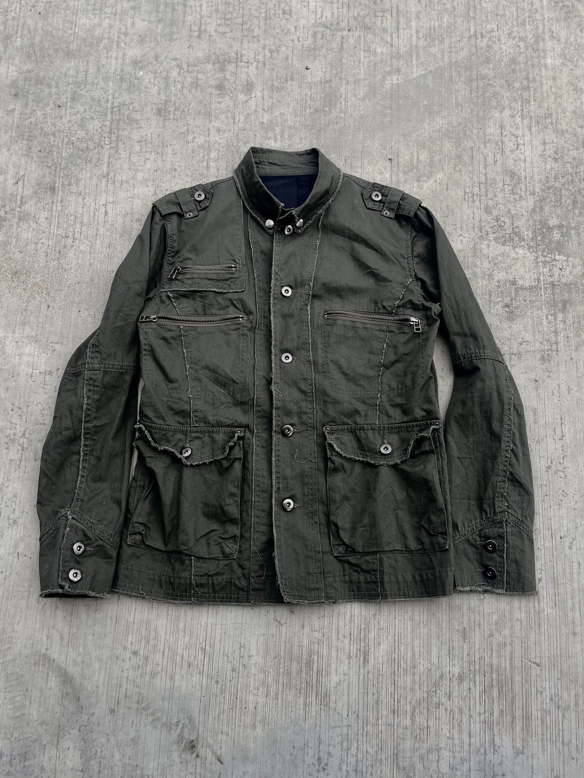 Japanese Brand 2000s japanese brand semantic design button up punk style Size US S / EU 44-46 / 1 - 1 Thumbnail
