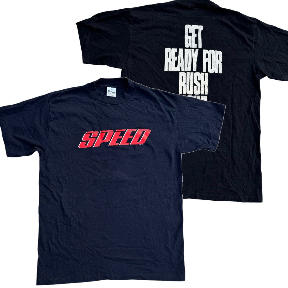 Vintage 1994 Speed Movie Promo Graphic Tee Keanu Reeves Vintage Size US L / EU 52-54 / 3 - 1 Thumbnail