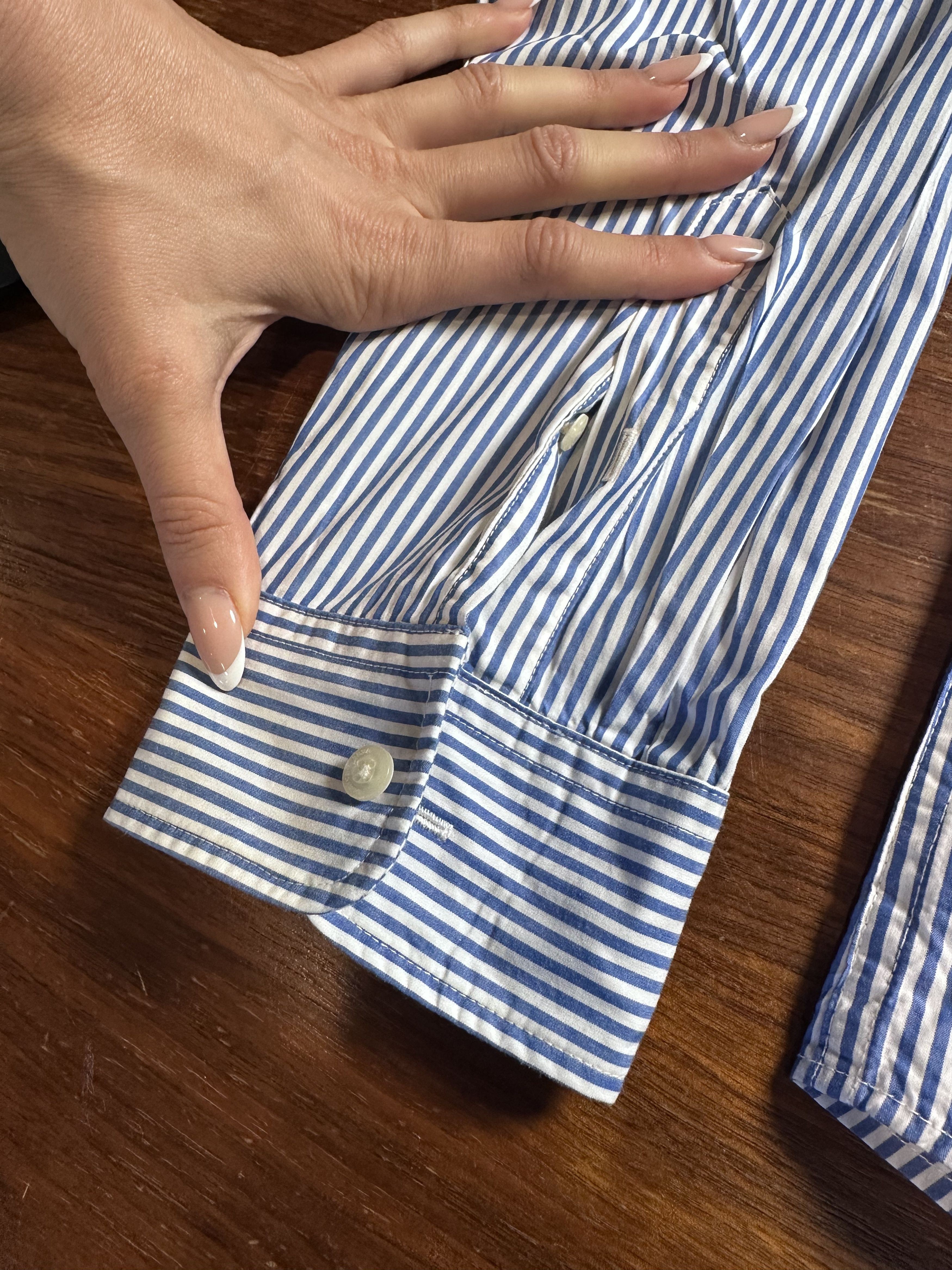 Scotch & Soda Scotch & Soda Stripe Relaxed Button Down Shirt XL Never Worn Size US XL / EU 56 / 4 - 2 Thumbnail