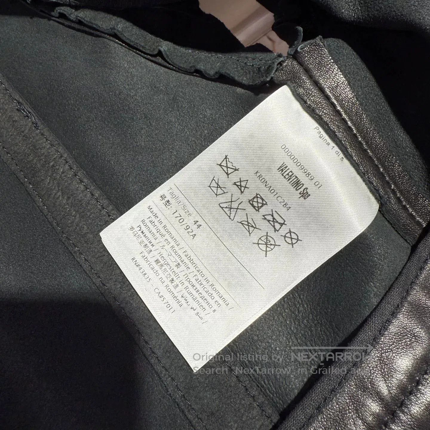 RED Valentino Red Valentino Black Leather Vest. Size M / US 6-8 / IT 42-44 - 5 Thumbnail