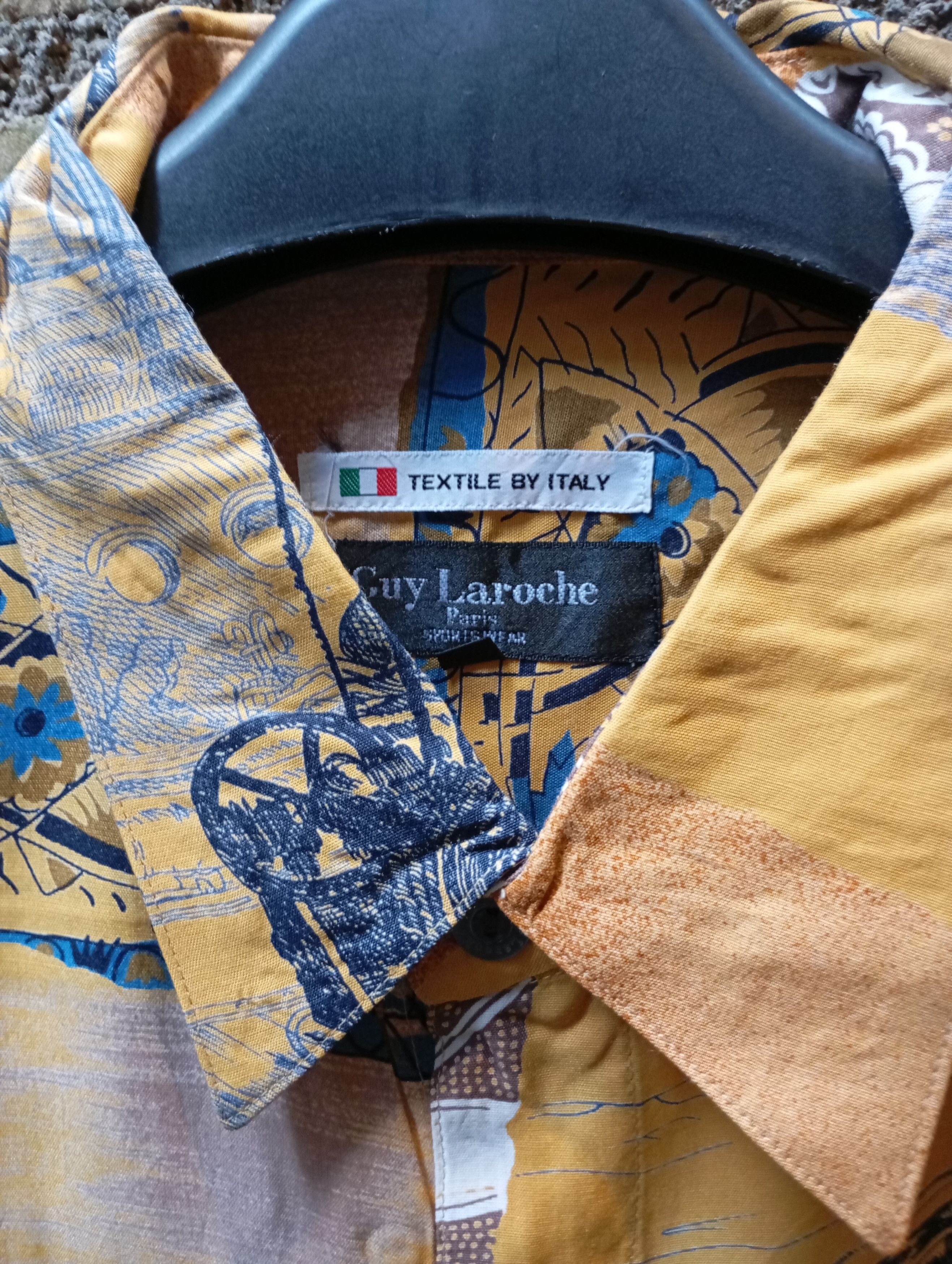 Guy Laroche Guy Laroche Long Sleeve Full Print Shirts Size US L / EU 52-54 / 3 - 4 Thumbnail