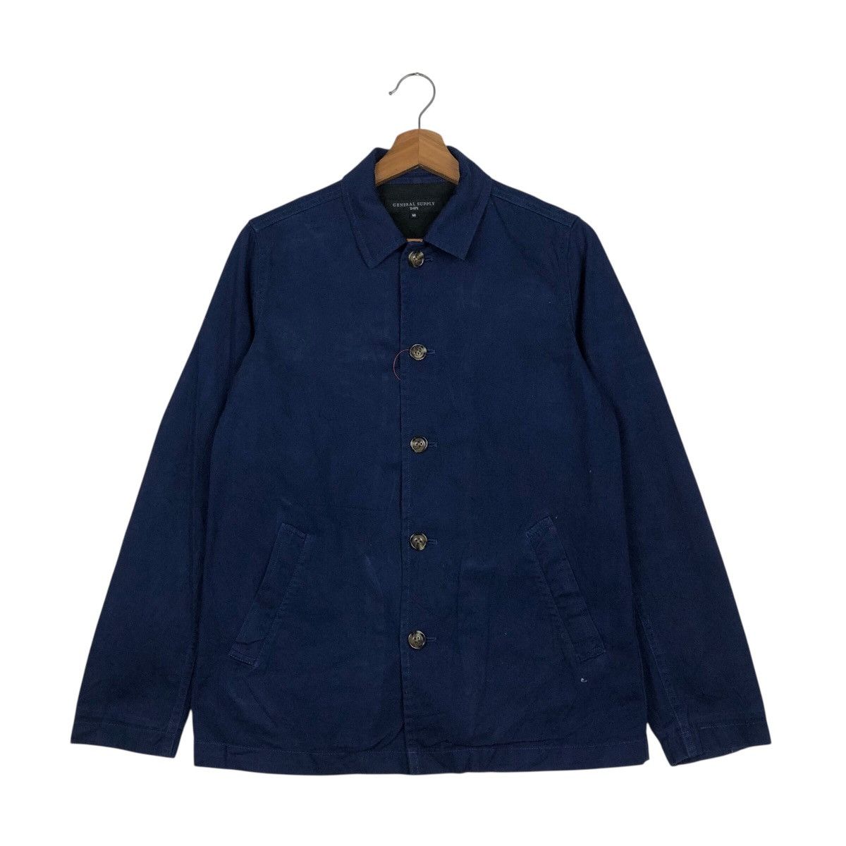 SHIPS 📌Vintage Chore Wool Jacket General Supply Ships Issey Miyake Size US M / EU 48-50 / 2 - 2 Thumbnail