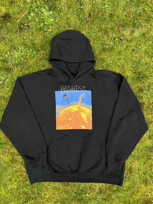 Travis Scott TRAVIS SCOTT HIGHEST IN THE ROOM SUN HOODIE BLACK