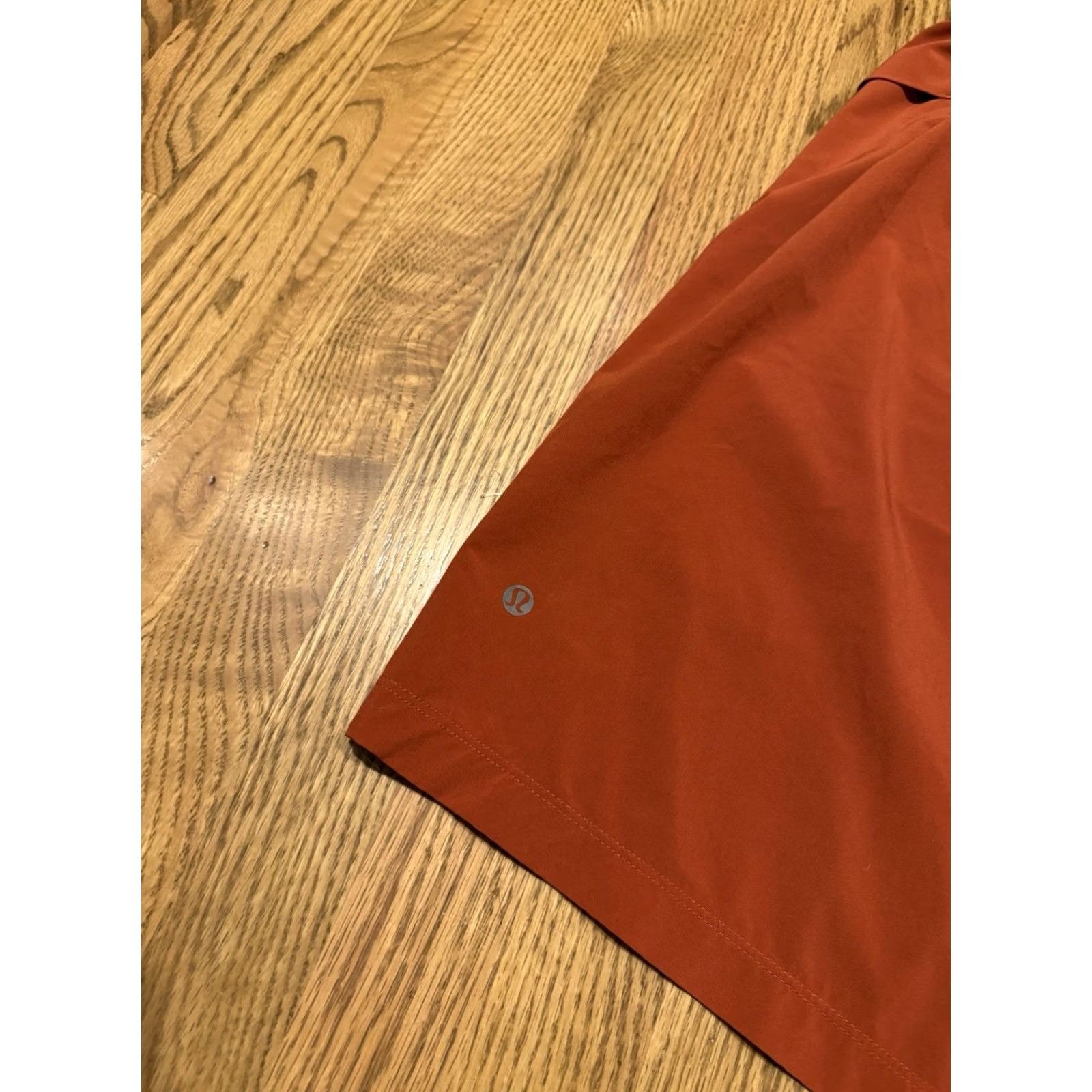 Lululemon Lululemon THE T.H.E. Shorts Mens Medium Orange Nylon Spandex Drawstring Pockets Athletic Casual Size US 31 - 2 Thumbnail