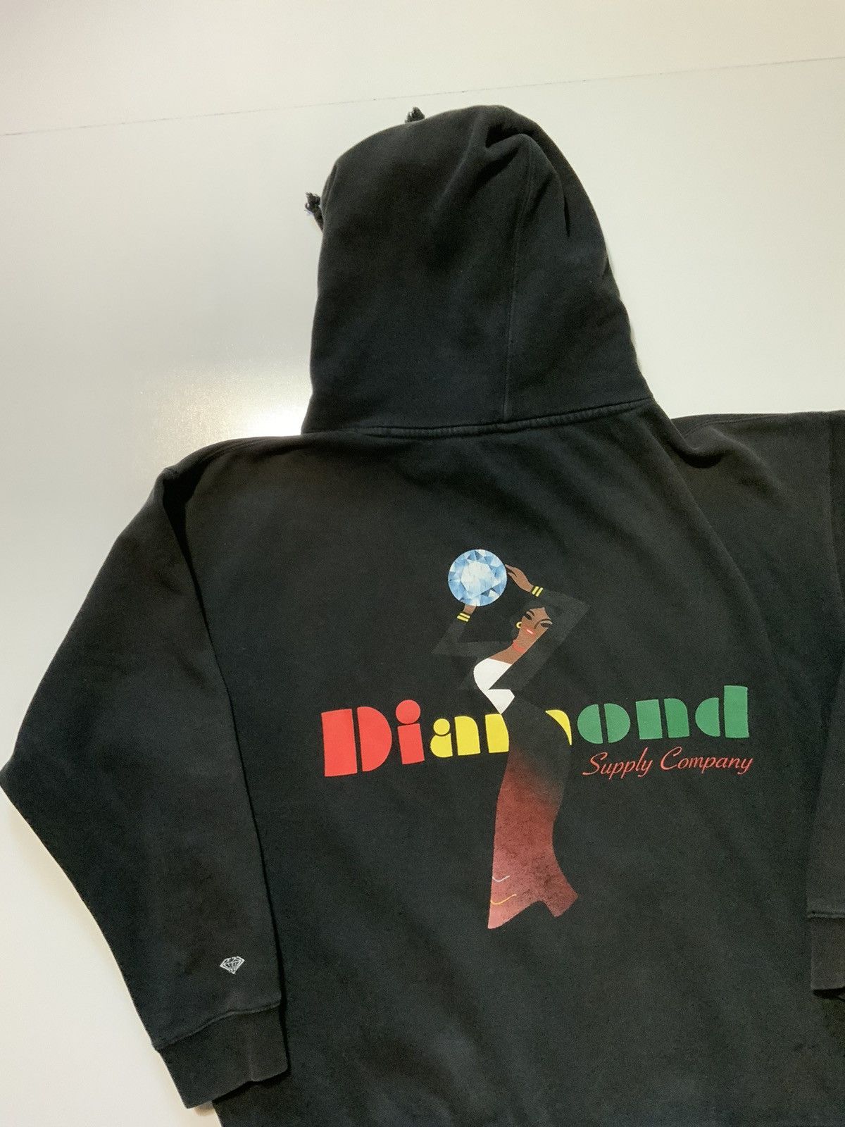 Diamond Supply Co. Diamond Supply Company Holding Jewel Skateboard Hoodie Size US L / EU 52-54 / 3 - 4 Thumbnail