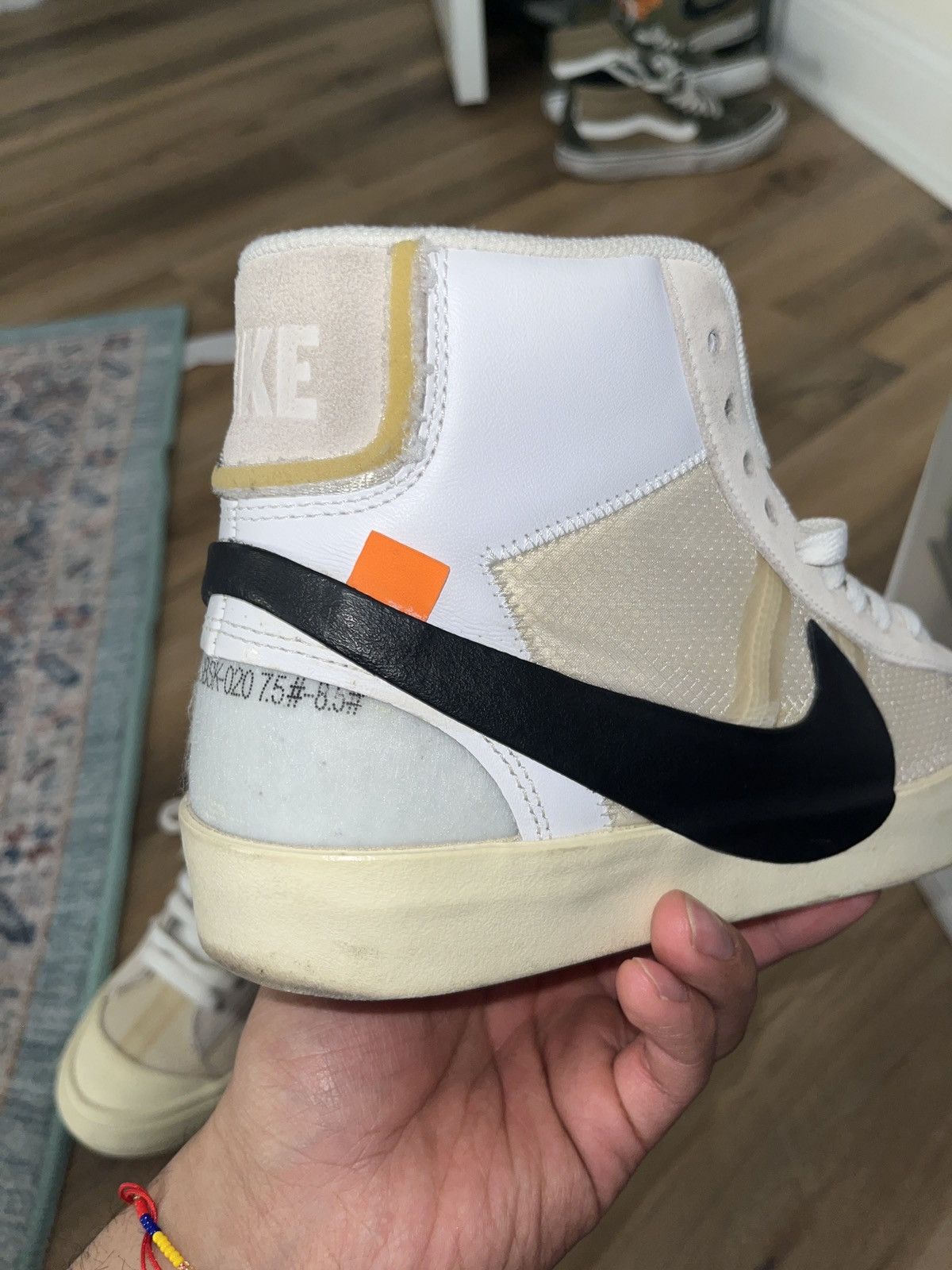 Nike × Off-White Nike OFF WHITE Blazer Mid “THE TEN” Size US 8 / EU 41 - 13 Thumbnail