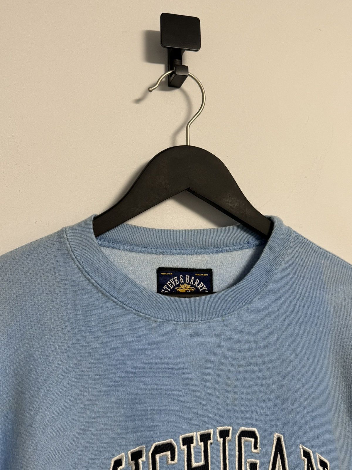 Steve And Barrys Steve&Barry’s Logo Michigan Sweatshirt Blue Size US S / EU 44-46 / 1 - 8 Thumbnail