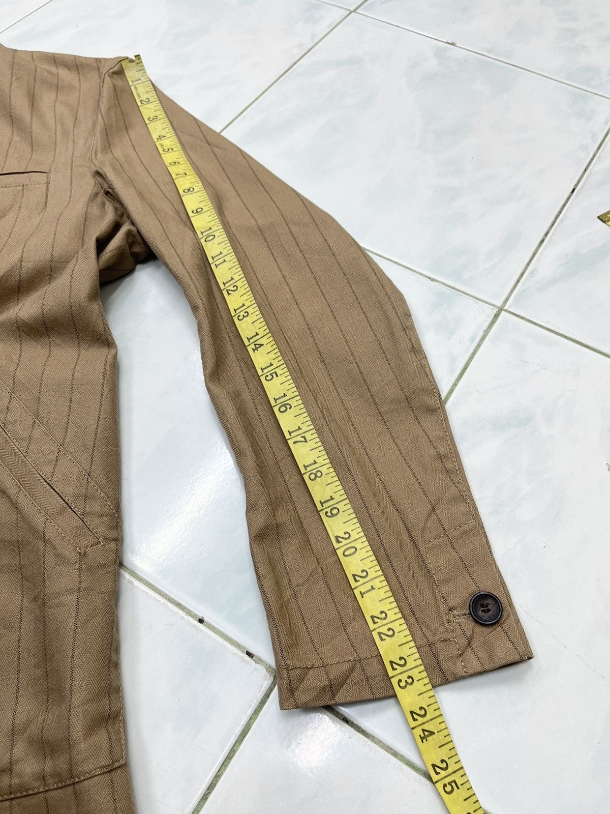 Japanese Brand 🔥🔥🔥ARCHIVE CAPO DE PAZZO HERRINGBONE TWILL JACKET Size US M / EU 48-50 / 2 - 11 Thumbnail