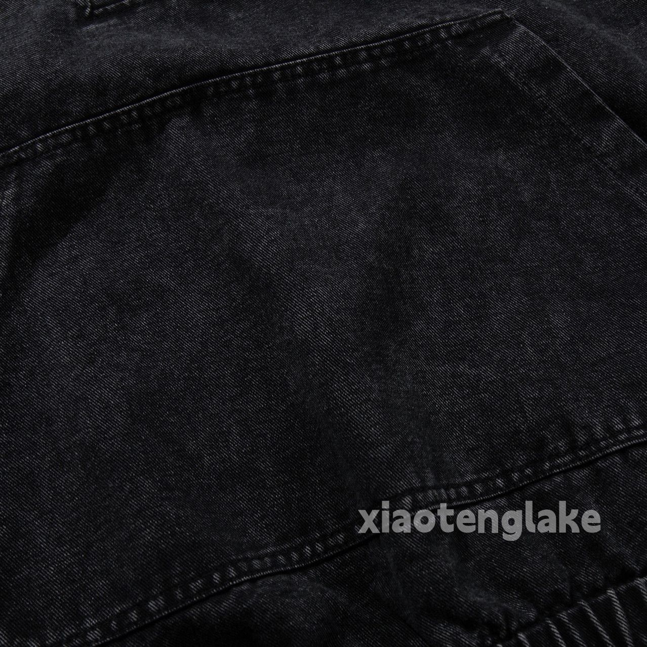 Vintage ltx washed faded denim yuppie y2k hiphop jacket Size US L / EU 52-54 / 3 - 5 Thumbnail