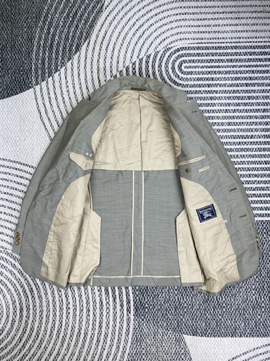 Burberry Vintage Burberry Casual Light Grey Blazer Size US M / EU 48-50 / 2 - 5 Thumbnail