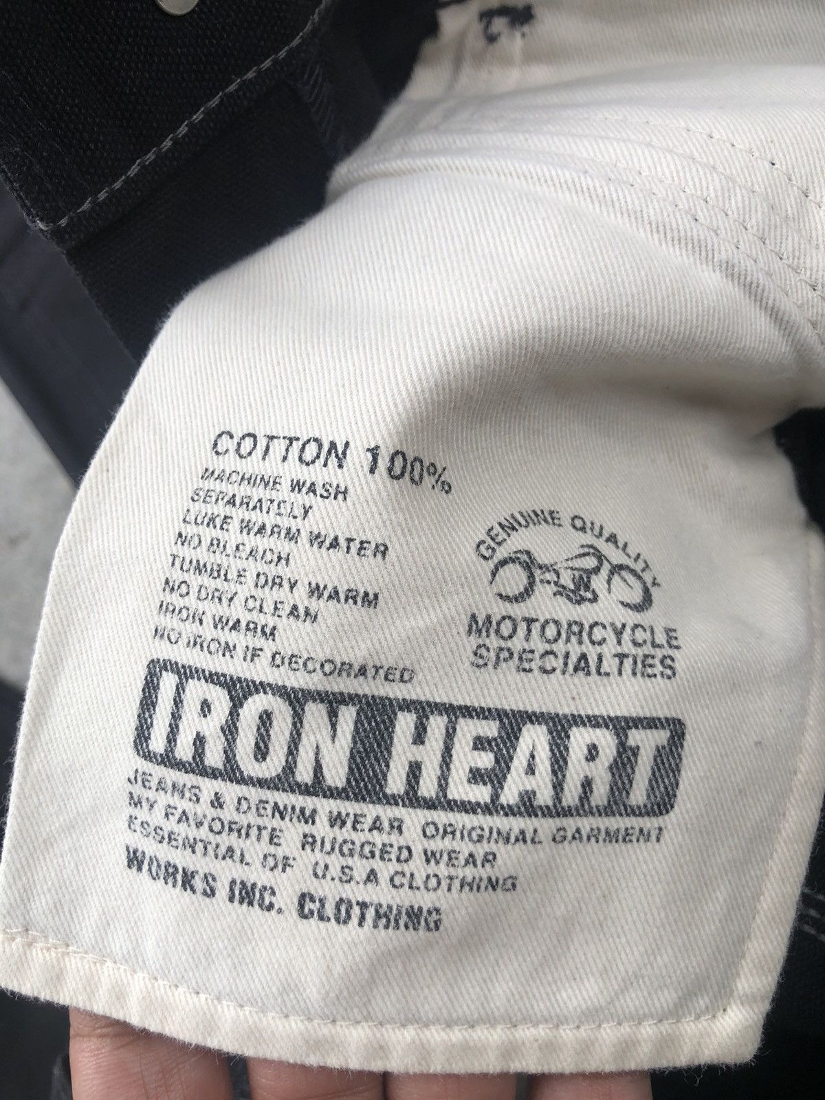 Iron Heart Iron Heart Double Knee Biker Denim Size US 30 / EU 46 - 24 Thumbnail