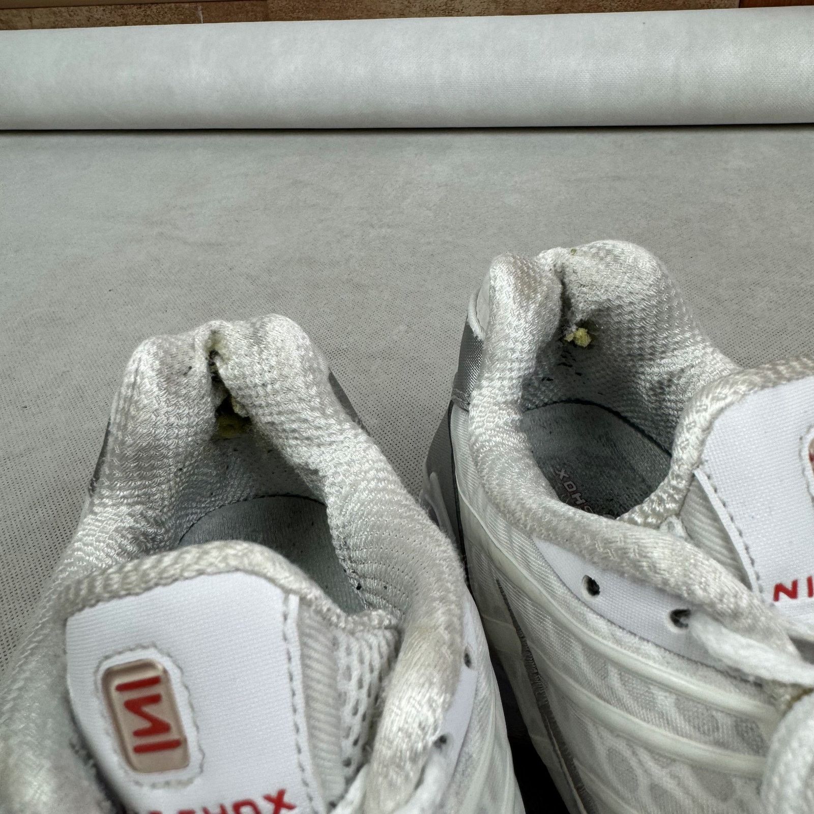 Nike Nike Shox TL AV3595-100 Men's White Swoosh Sneakers Shoes 12 Size US 12 / EU 45 - 10 Thumbnail