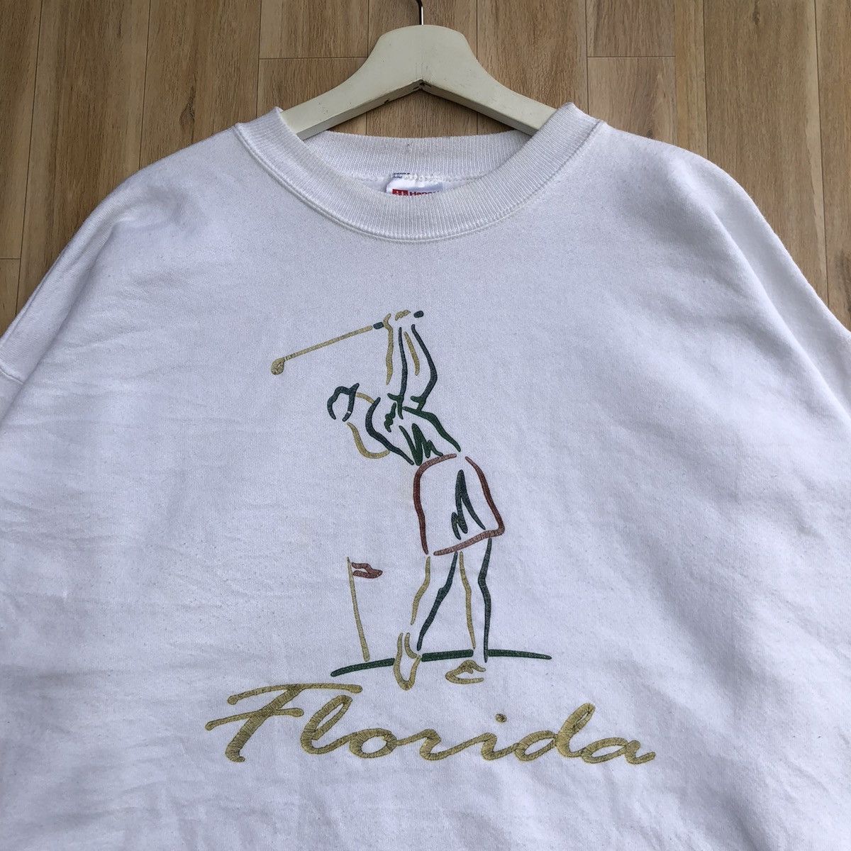 Vintage Vintage Florida Golf Sweatshirt Size US XL / EU 56 / 4 - 3 Thumbnail