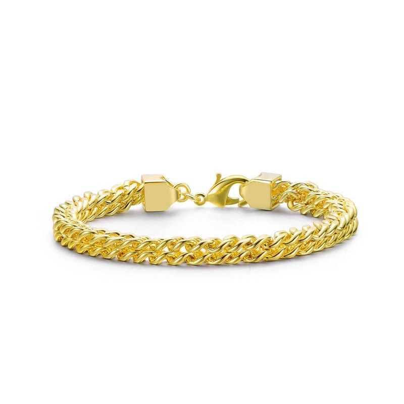 Other 14K Gold Plated or White Gold Plated Mesh Link Bracelet Size ONE SIZE - 4 Thumbnail