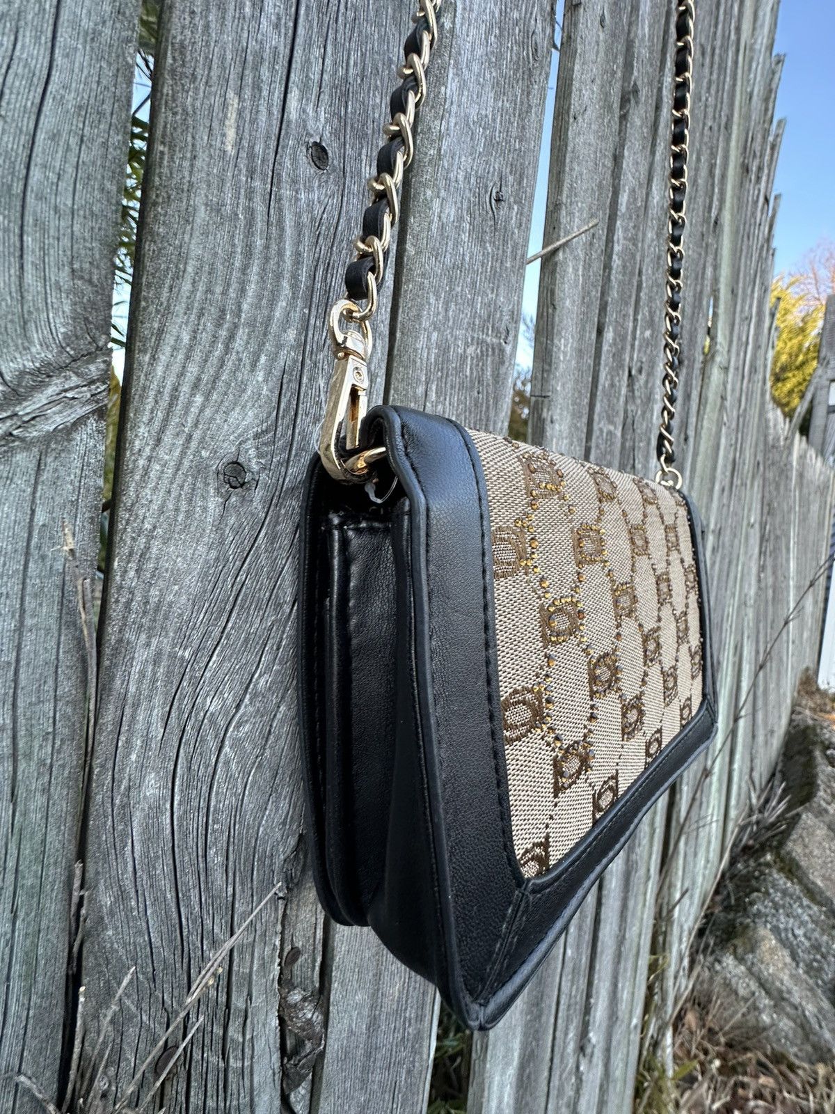 Bebe Bebe Bedazzled mini purse Size ONE SIZE - 2 Thumbnail