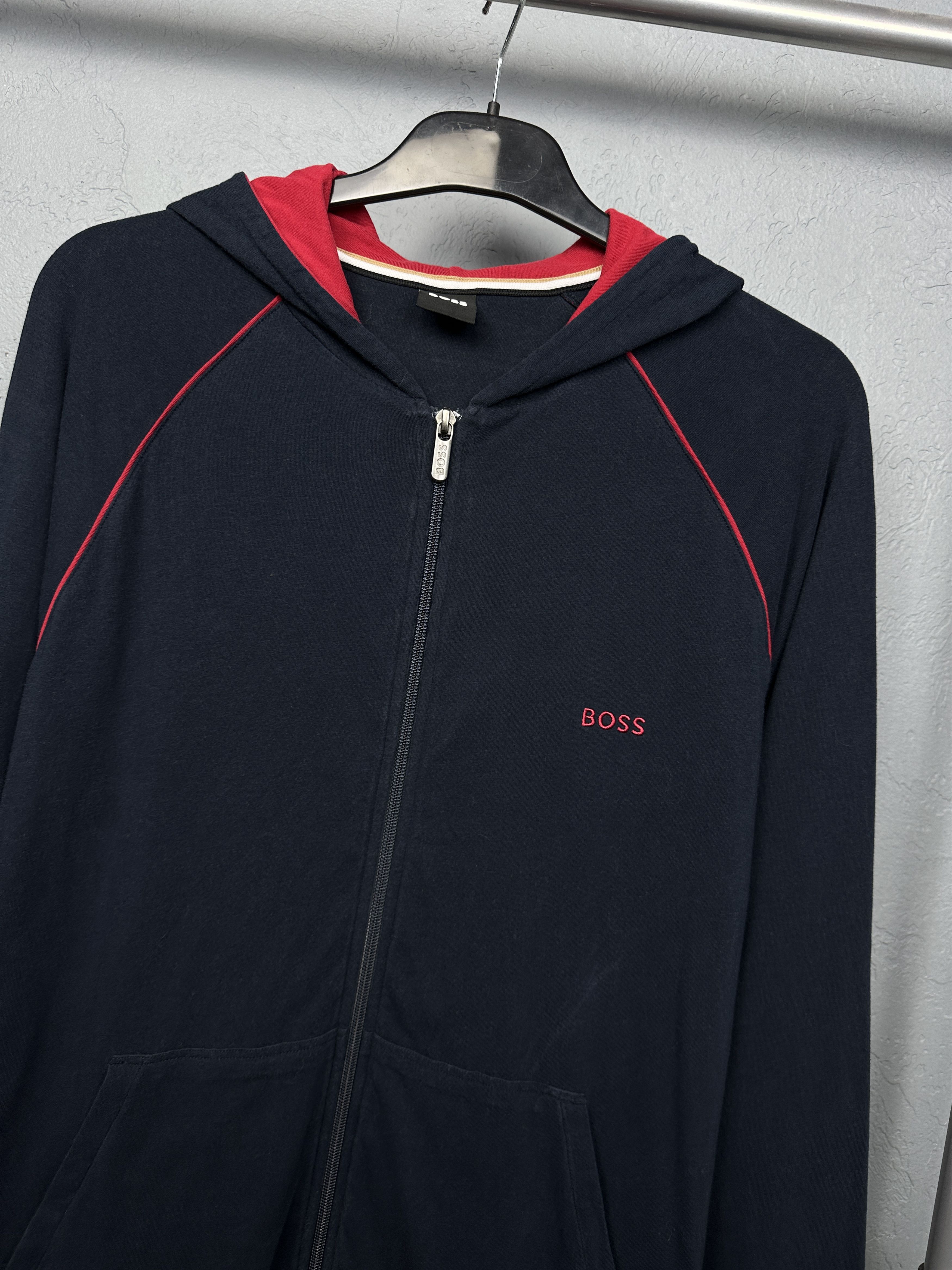 Hugo Boss Hugo Boss Mens Zip Hoodie Size US L / EU 52-54 / 3 - 2 Thumbnail