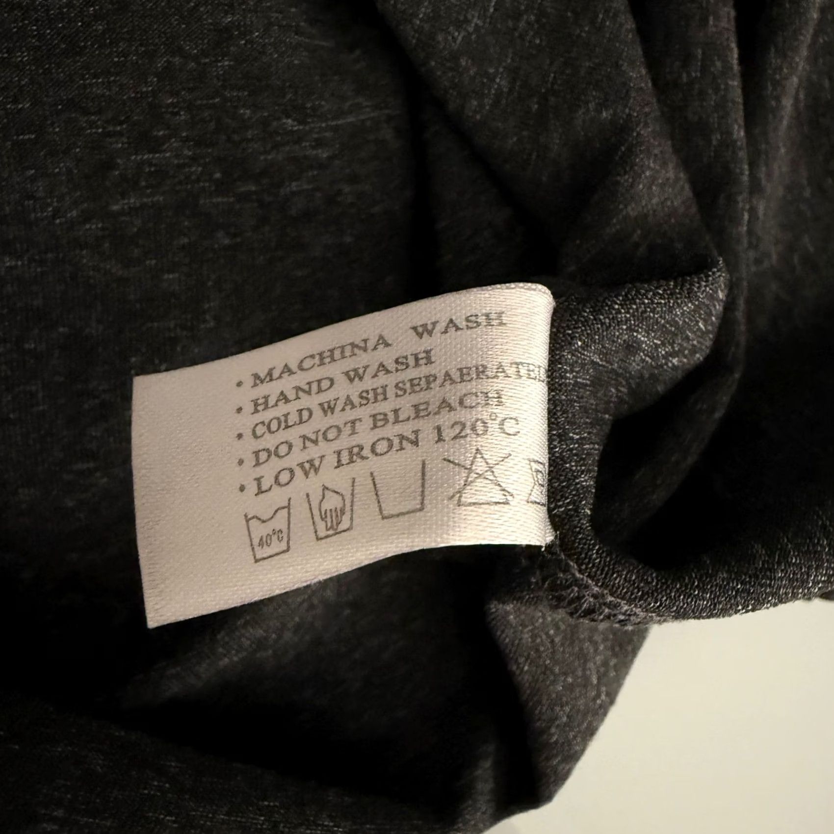 Vintage Miss Fortune Polo Shirt V-Neck Short Sleeve Womens XL Charcoal Gray Heathered Breathable Golf Activewear EUC Size XL / US 12-14 / IT 48-50 - 7 Thumbnail
