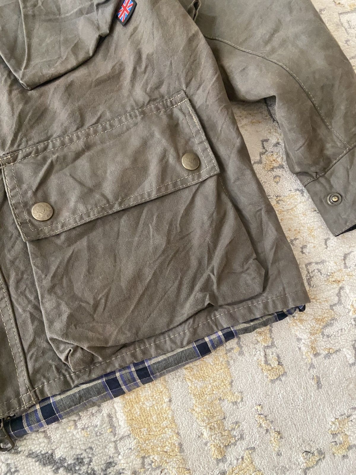 Belstaff BELSTAFF BIKER WAX JACKET Size US XXS / EU 40 - 9 Thumbnail