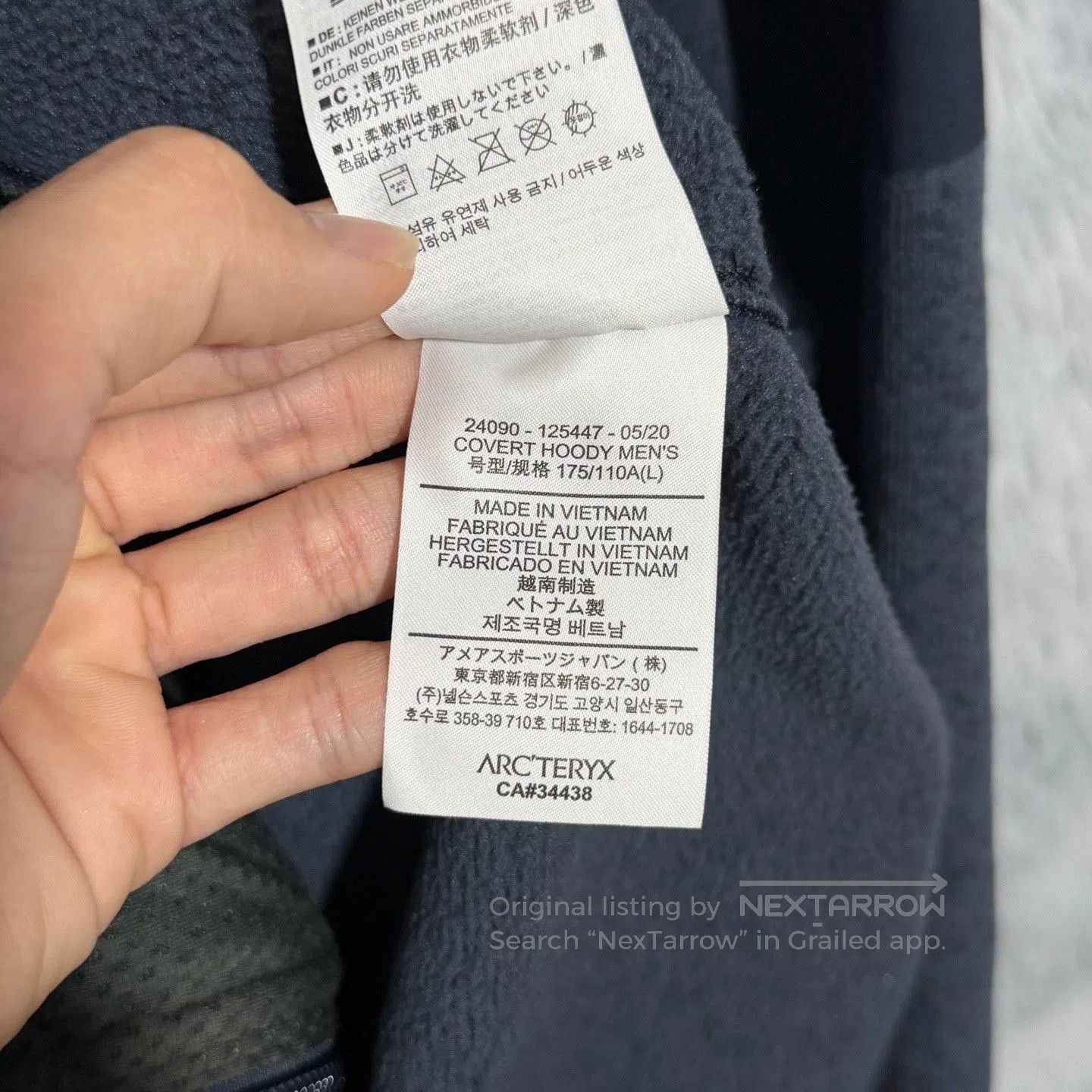 Arc'teryx Arcteryx Covert Cardigan Hooded Fleece. Size US L / EU 52-54 / 3 - 8 Thumbnail