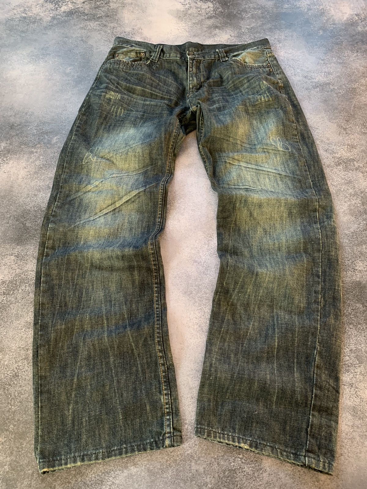 Hysteric Glamour × If Six Was Nine × Japanese Brand 💥 HYSTERIC GLAMOUR BALENCIAGA STYLE JAPANESE JEANS Size US 34 / EU 50 - 1 Thumbnail