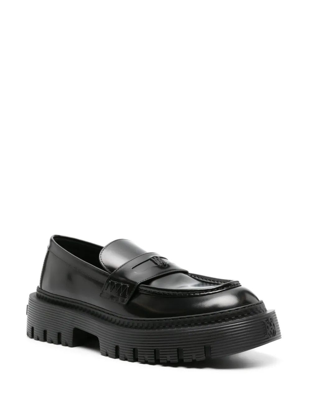 Amiri o1y0525 Leather Loafers in Black Size US 13 / EU 46 - 2 Thumbnail