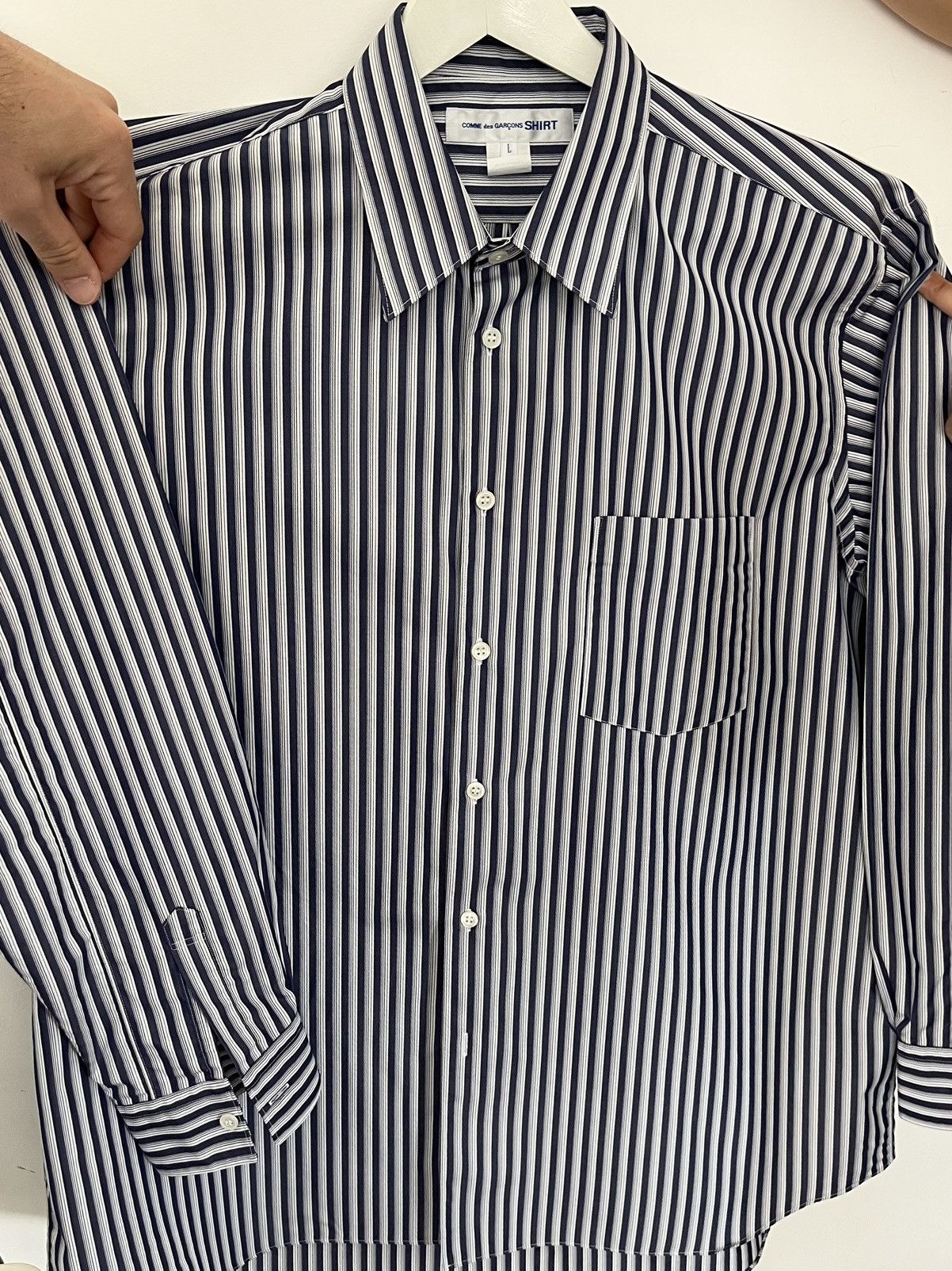 Comme des Garcons SHIRT Comme des garçons SHIRT wide fit shirt Size US L / EU 52-54 / 3 - 1 Thumbnail