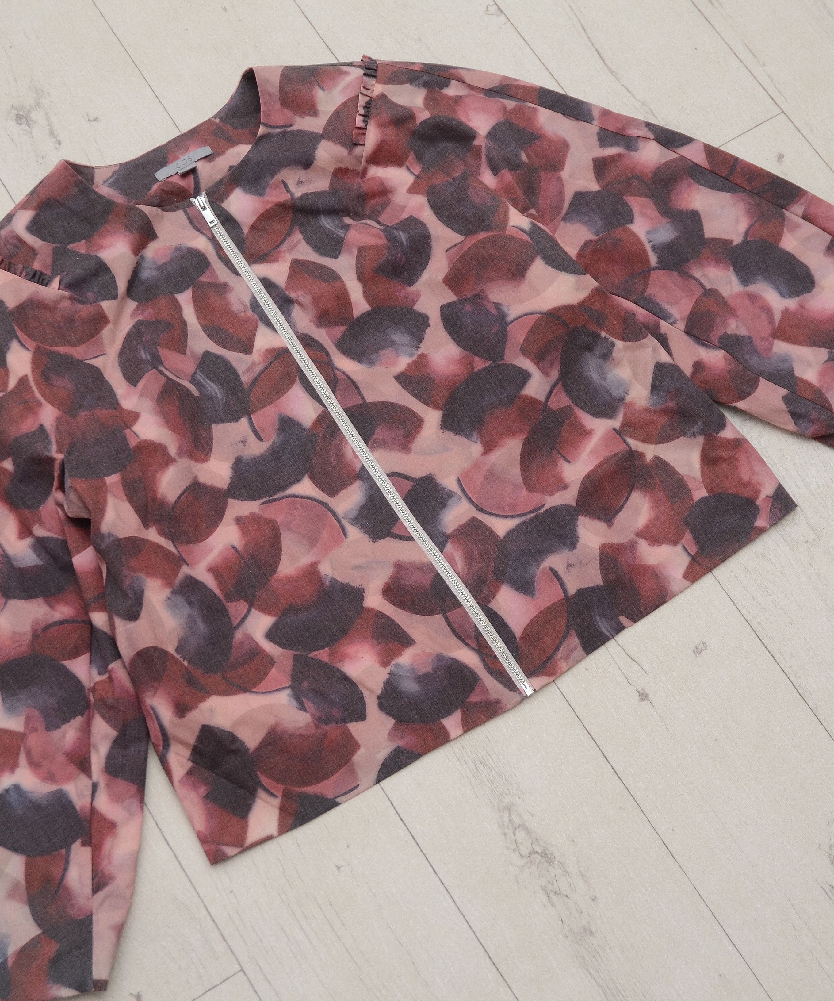Cos COS Jacket Blazer Coat Y2K size 36 Multicolor Rare Size XS / US 0-2 / IT 36-38 - 3 Thumbnail