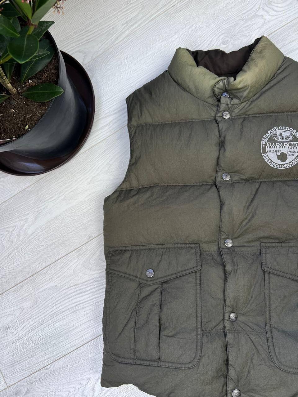 Napapijri Napapijri Double-sided Puffer Vest Size US L / EU 52-54 / 3 - 8 Thumbnail