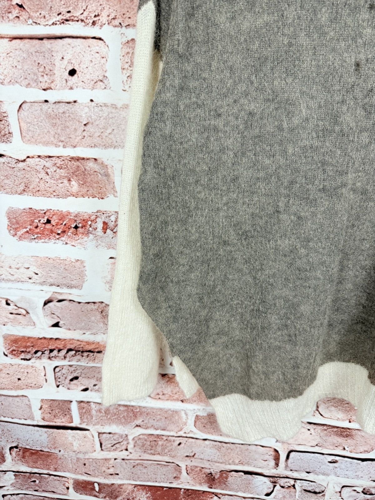 Helmut Lang Very rare helmut lang oversize mohair sweater Size L / US 10 / IT 46 - 5 Thumbnail