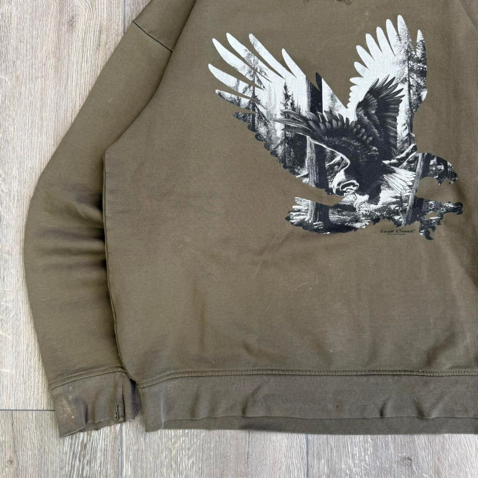 Other Vintage y2k lost creek clothing eagle sweatshirt Size US L / EU 52-54 / 3 - 4 Thumbnail