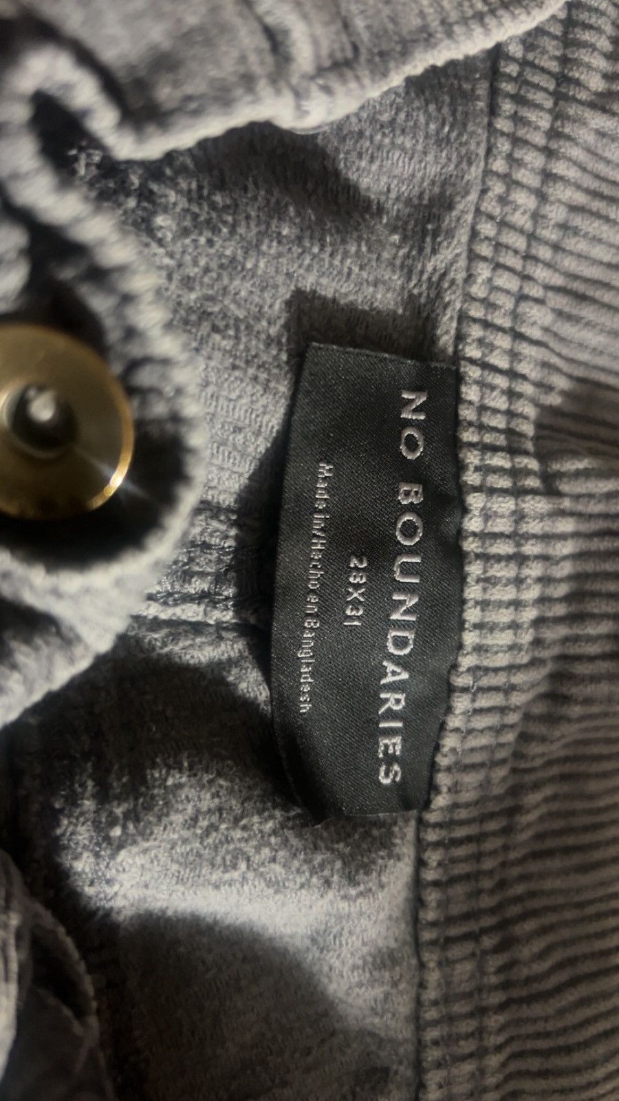 Other No Boundaries corduroy jeans 28x31 Size US 28 / EU 44 - 3 Thumbnail