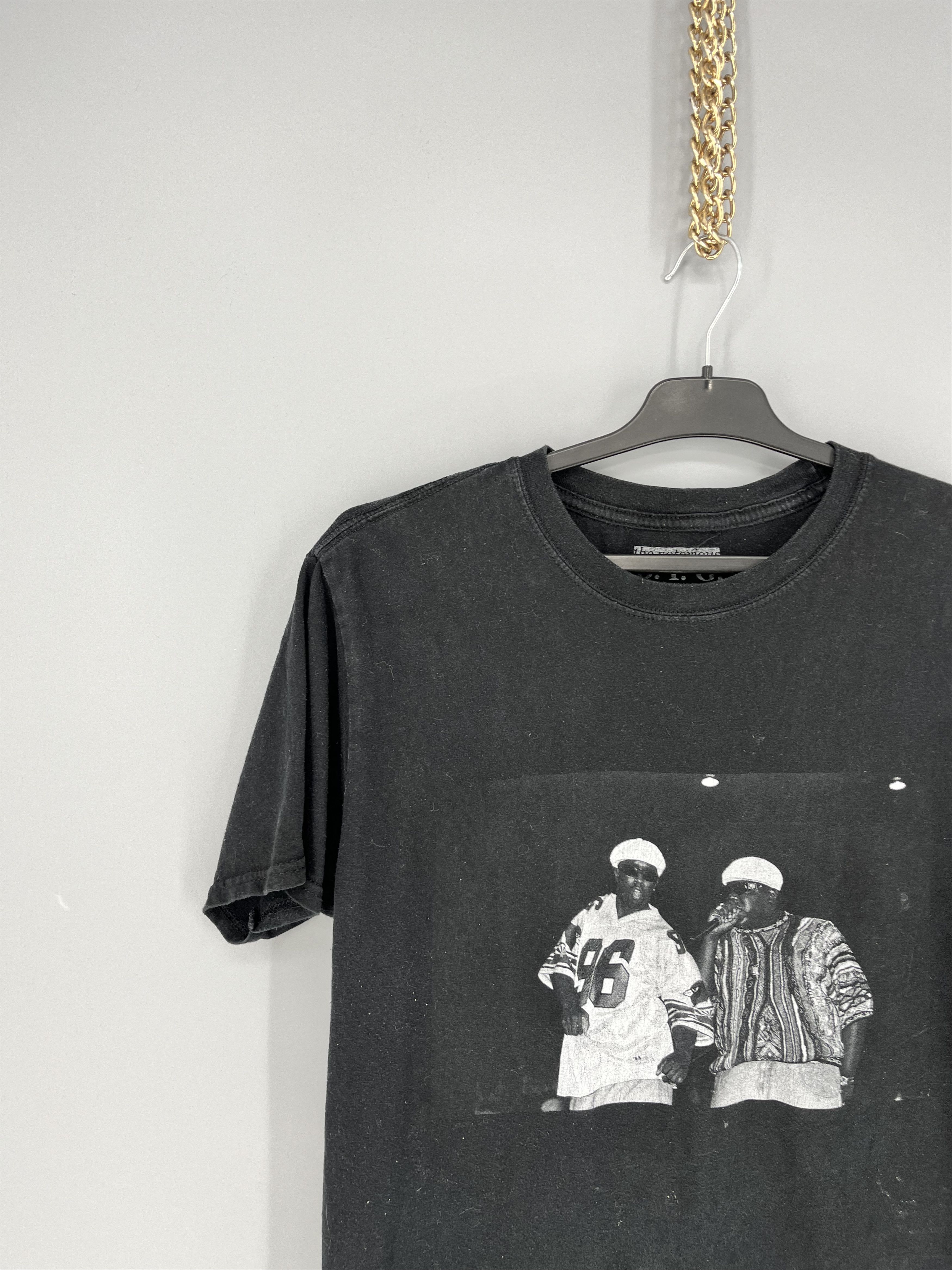 Rap Tees Vintage Notorious Big Trust Nobody Black Tee Shirt Size US M / EU 48-50 / 2 - 4 Thumbnail