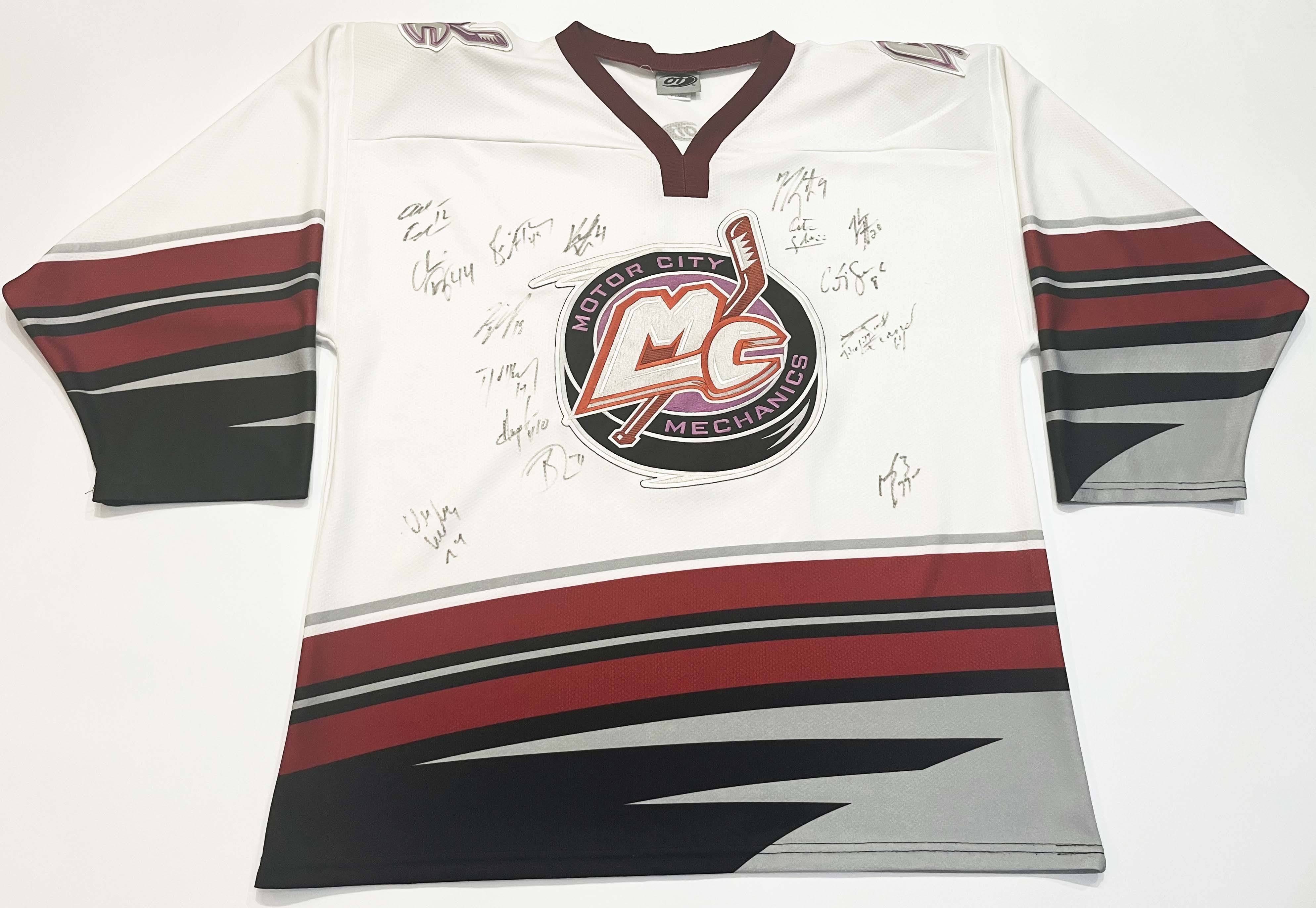 OT Sports Motor City Mechanics UHL Hockey Jersey
