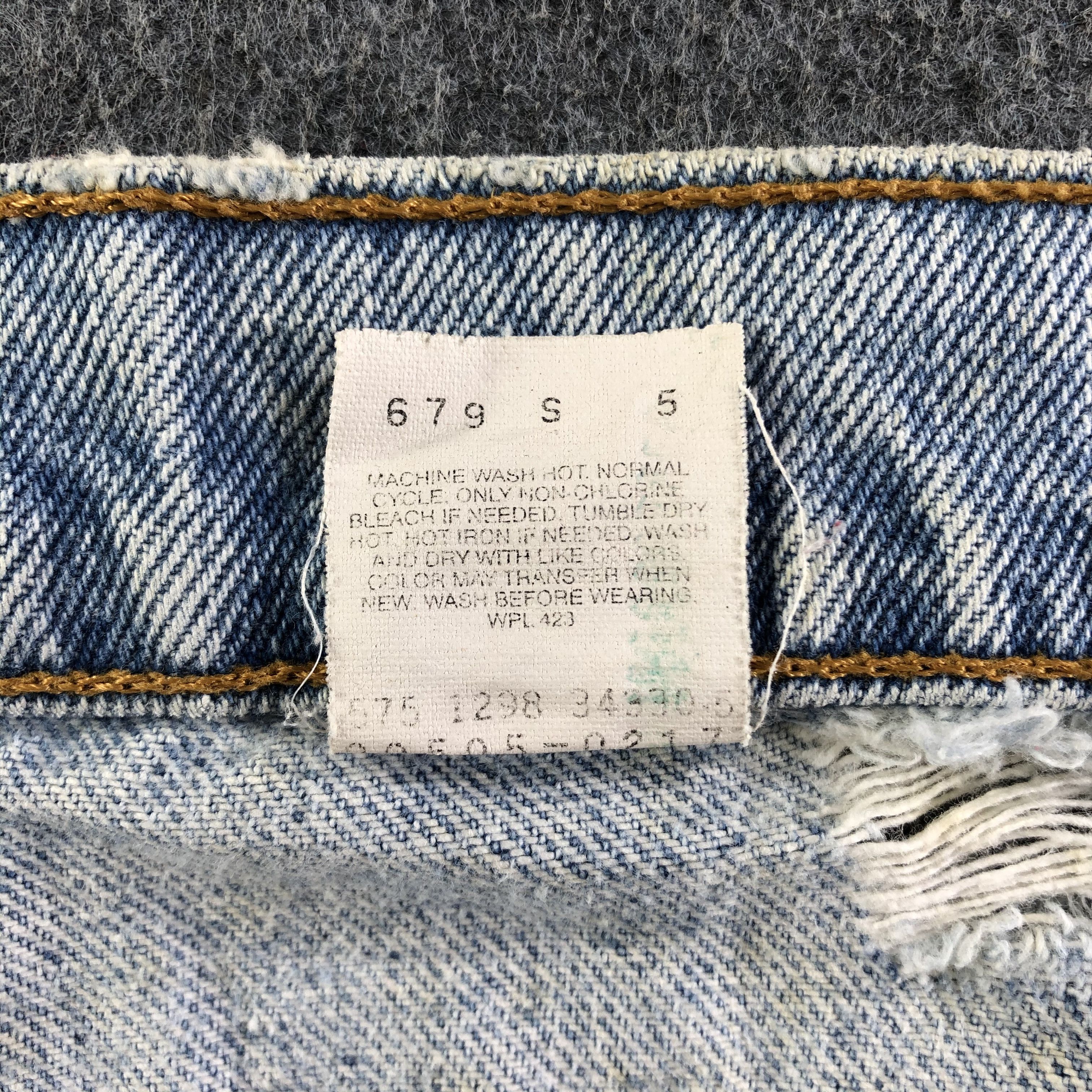 Levi's Vintage Light Wash Levis 505 Jeans-J3357 Size US 34 / EU 50 - 13 Thumbnail