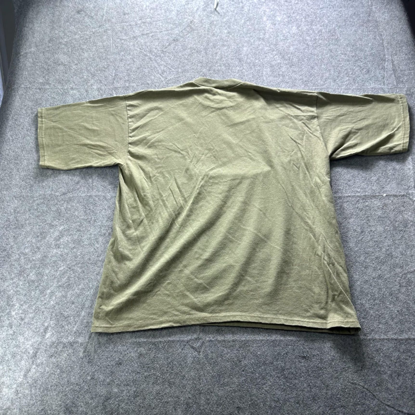 Vintage VINTAGE Sunbelt Shirt Mens XL Green Blank Plain Crewneck Oversized Basic 90s Tee Size US XL / EU 56 / 4 - 7 Thumbnail