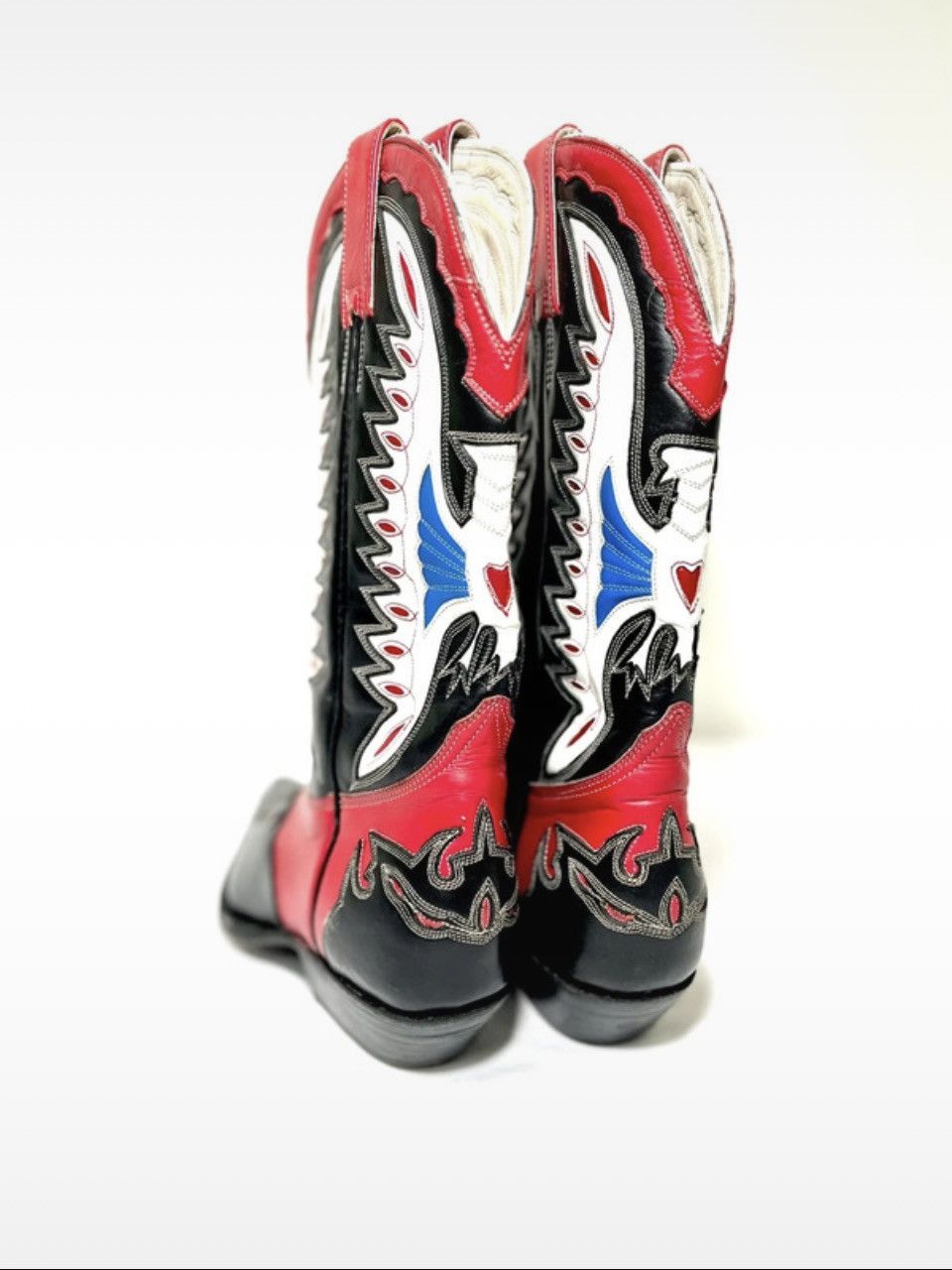 Other Santiags Don Quijote - 1992 - Roy Rogers Eagle Heart - Mint Size US 8.5 / EU 41-42 - 4 Thumbnail